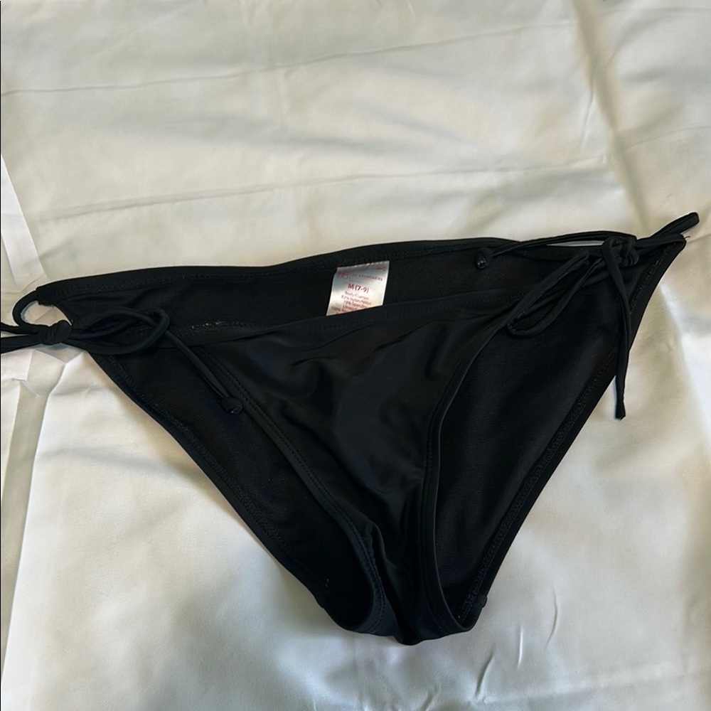 🎁Black Bikini Bottom with Side Ties